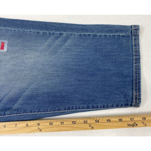 Levis 529 Capri Jeans Womens Size 10 Medium Wash Denim Stretch‎ NWT - Picture 10 of 13